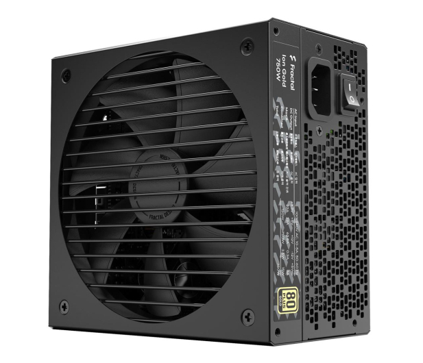 FRACTAL DESIGN Ion Gold 750W 80+ PLUS GOLD Full modular czarny FD-P-IA2G-750 - 642796 - zdjęcie
